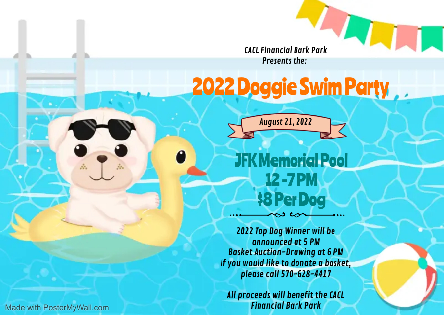 2022 Doggie Swim Party